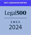 Legal 500 Next generation partner
